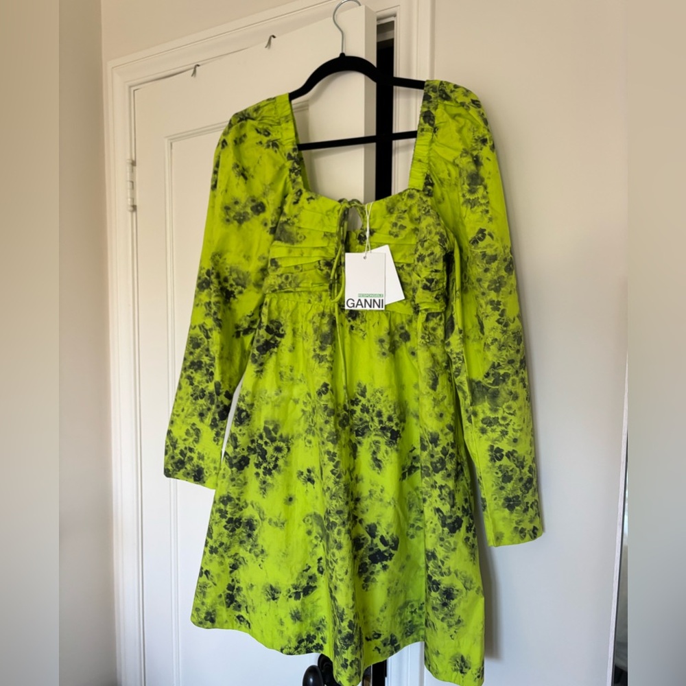 Ganni Minidress (long sleeve babydoll)